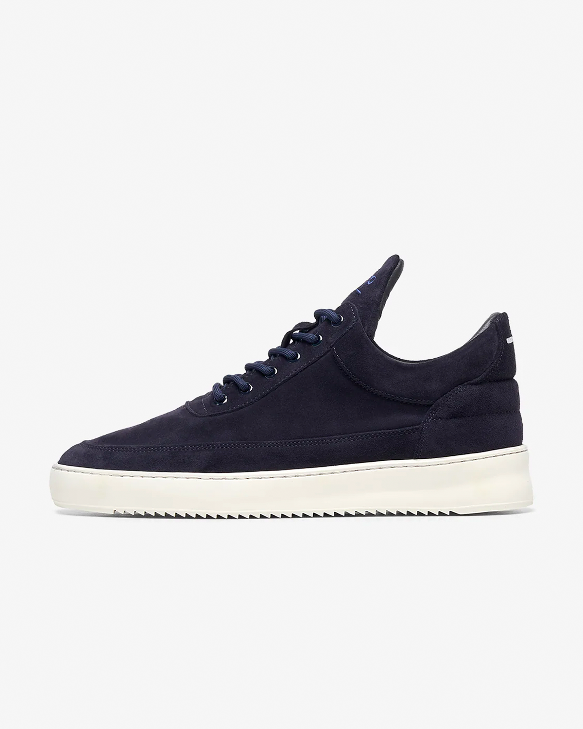 Filling Pieces Low Top Organic Suede Navy