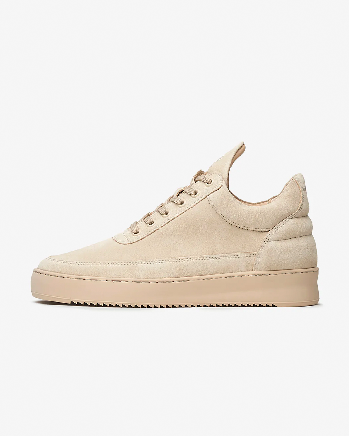 Filling Pieces Low Top Suede All Beige