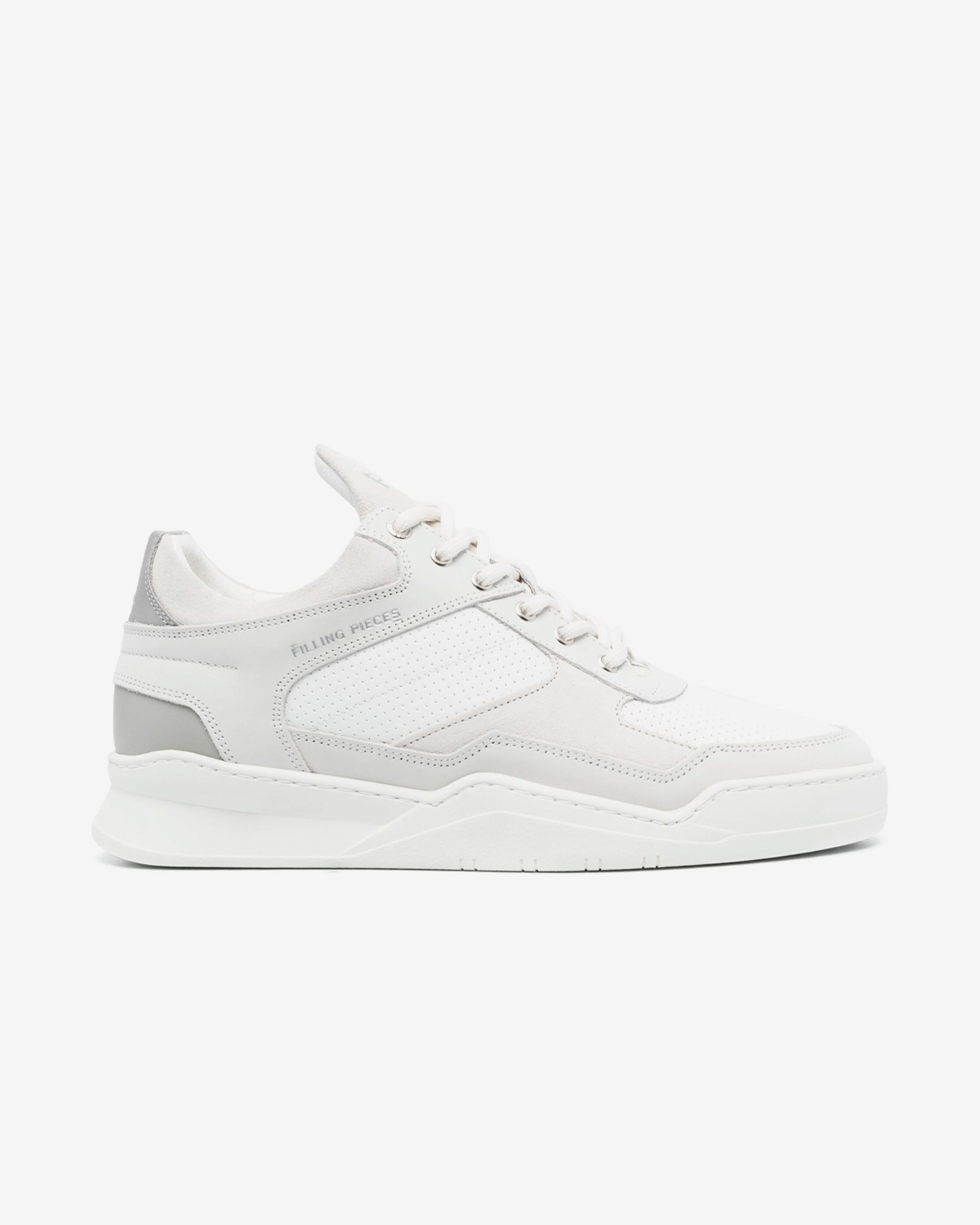 Filling Pieces Low Top Ghost Paneled White