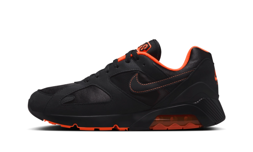 Nike Air Max 180 Black & Hyper Crimson